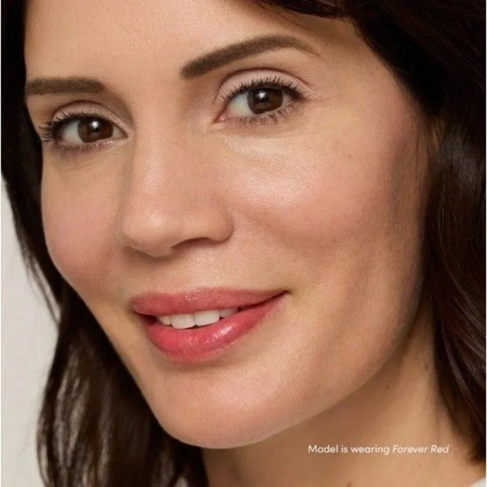 Jane Iredale Just Kissed Lip & Cheek Stain Forever Red Full Size New In Box